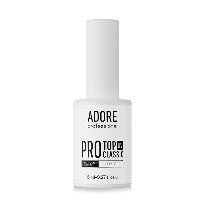 Фініш без липкого шару з UV-фільтрами, 8 мл PRO CLASSIC TOP UV ADORE